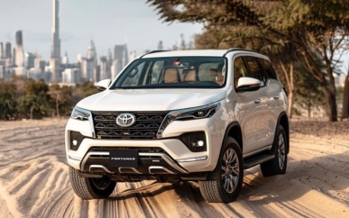 Fortuner SUV for VIP guest transport